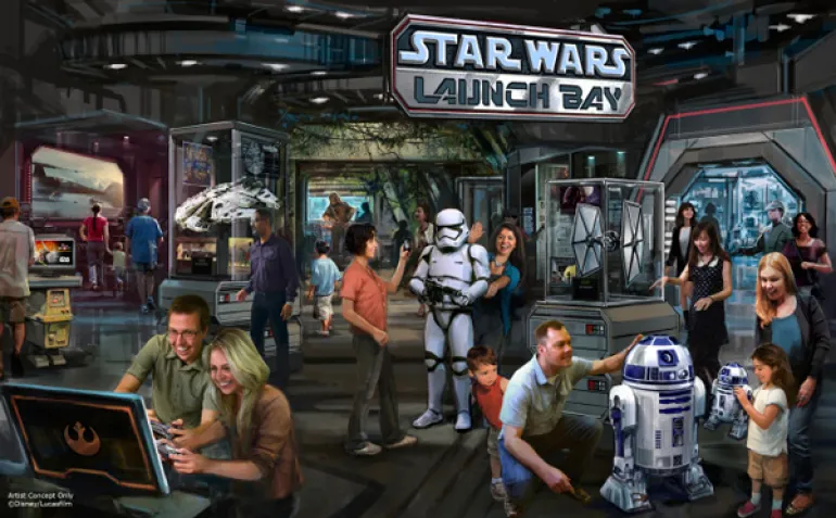 Η Disney ετοιμάζει το Star Wars land μέσα στα θεματικά πάρκα της...