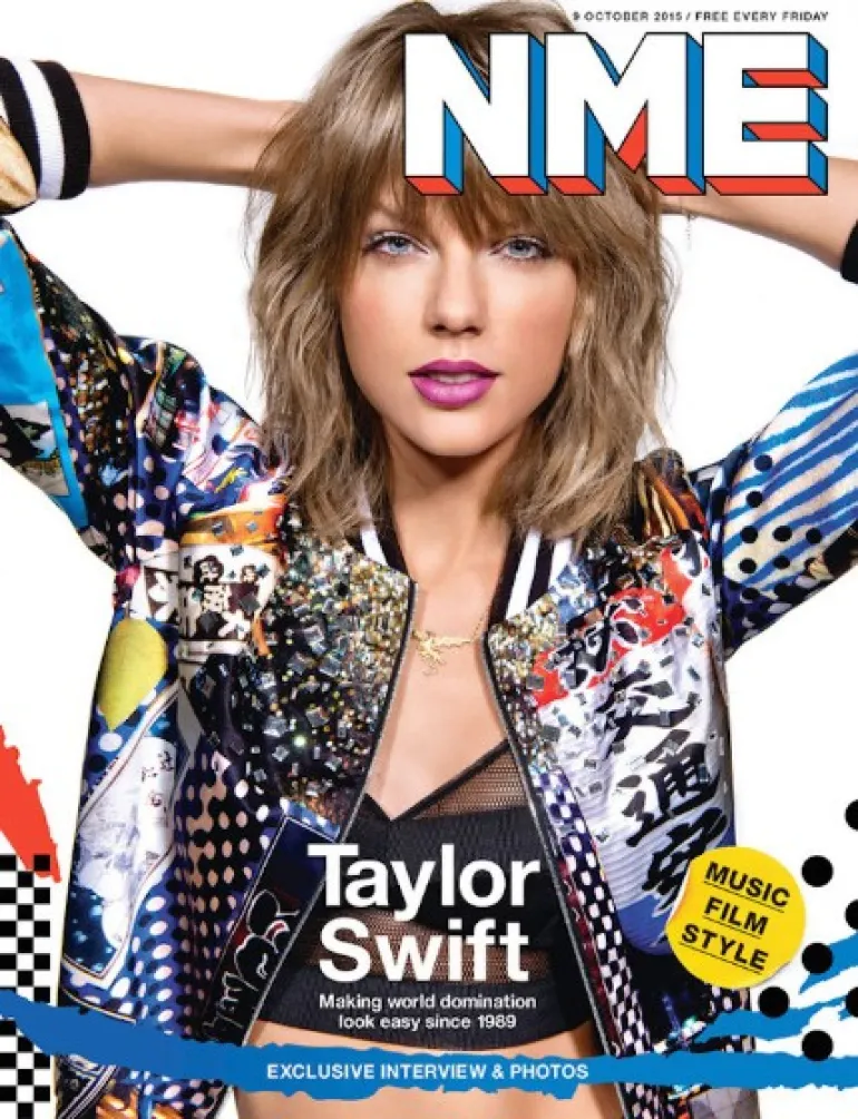 H Taylor Swift εξώφυλλο στο NME