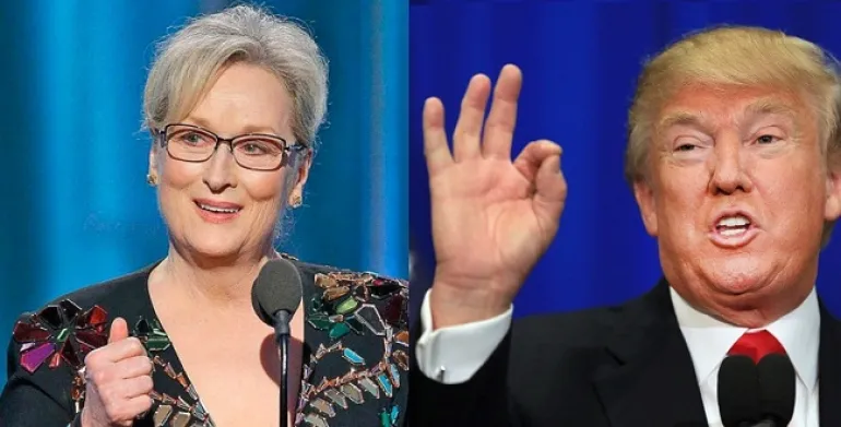 Meryl Streep vs Trump: Σε κόντρα μετά τις Χρυσές Σφαίρες...