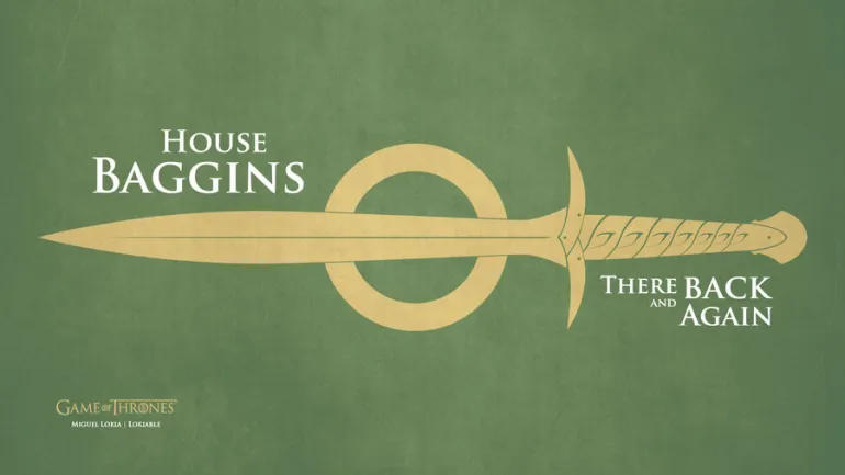 Διάσημα φιλμ και σειρές προσαρμοσμένα σε banner του Game Of Thrones