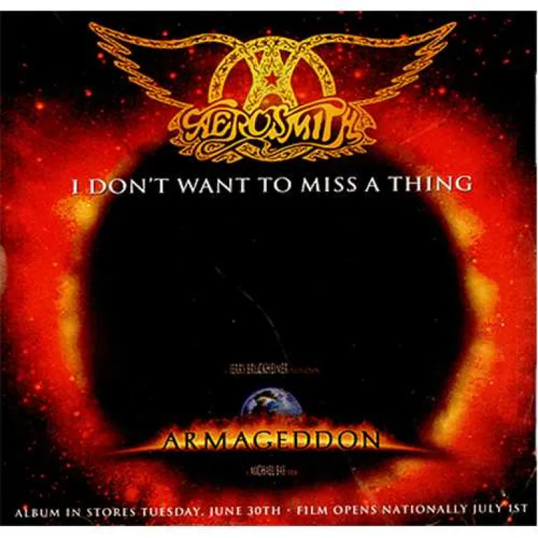“I Don’t Want to Miss a Thing,”Aerosmith (1998)