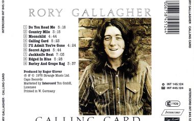 Για όσους αγαπούν τον Rory Gallagher, 3 ιστορικά βινύλια του σας περιμένουν 