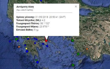 Σεισμός στην Αττική - Καθησυχαστικοί οι σεισμολόγοι