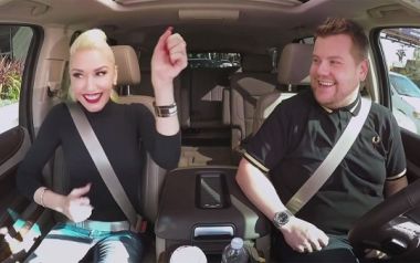 Η Gwen Stefani στο αυτοκίνητο του James Corden μαζί με άλλους δύο φίλους έκπληξη...