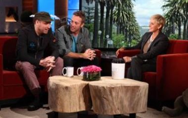 Οι Coldplay στην Ellen deGeneres