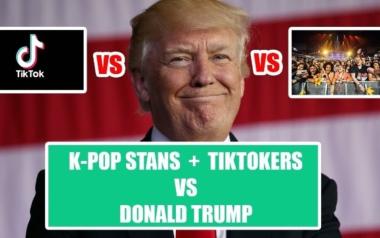 K-pop stans και έφηβοι χρήστες του TikTok τρολάρουν τον Τραμπ