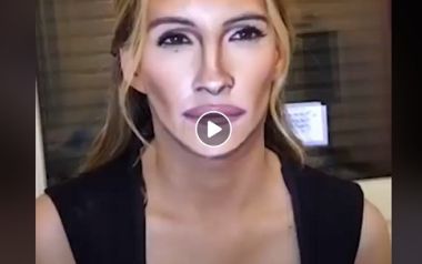 Καλλιτέχνης μετατρέπει το πρόσωπο της με σε οποιονδήποτε διάσημο 