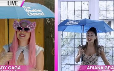 Η Lady Gaga και η Ariana Grande λένε τον καιρό 