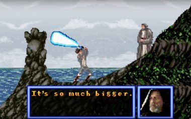 Πως θα ήταν το Star Wars The Last Jedi εάν ήταν 8bit βιντεοπαιχνίδι...;