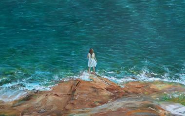 Οδυσσέας Ελύτης: Μικρή Πράσινη Θάλασσα, για να σε κοιμηθώ παράνομα και να βρίσκω βαθιά στην αγκαλιά σου...