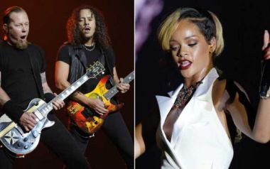 Οι Metallica τραγουδούν Rihanna 