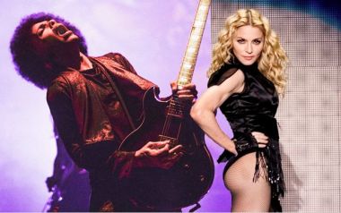 H Madonna σε σώου του Prince