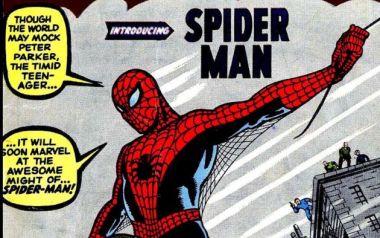 Τον Αύγουστο 1962 πρωτοεμφανίζεται ως χαρακτήρας κόμικ ο Spider-Man