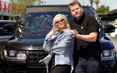 Η Christina Aguilera στον James Corden