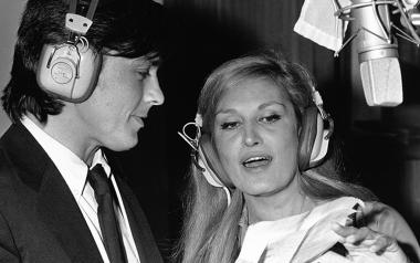 Dalida με Alain Delon