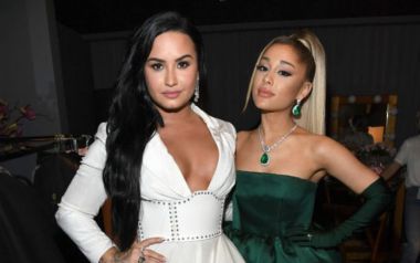 Demi Lovato & Ariana Grande ‘Met Him Last Night’