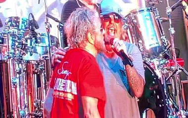 Sammy Hagar και Vince Neil των Mötley Crüe έπαιξαν Led Zeppelin