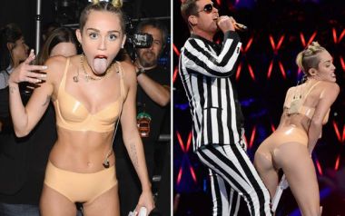 10 τρελές εμφανίσεις σε βραβεία της Miley Cyrus...