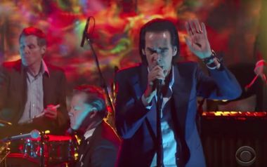 Rings of Saturn-Nick Cave στον Stephen Colbert 