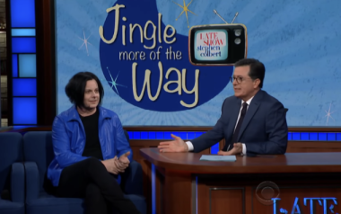 O Jack White στον Stephen Colbert