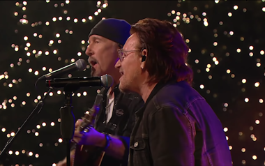 Bono & The Edge, Christmas 'Baby Please Come Home'