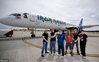 Ζημιές στην προσγείωση του αεροπλάνου των Iron Maiden στην Χιλή