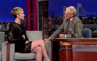 Η Jennifer Lawrence στον David Letterman