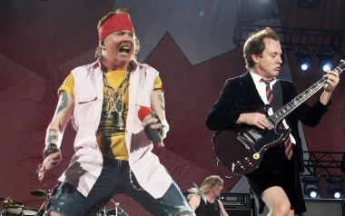 AC/DC με Axl Rose χθες στην Πορτογαλία