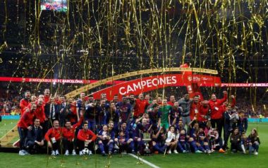 Κυπελλούχος η Μπαρτσελόνα, διέλυσε την Σεβίλη