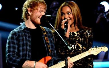 Ο Ed Sheeran τραγουδά με την Beyonce..