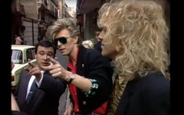 David Bowie με Peter Frampton αλητεύουν στην Μαδρίτη
