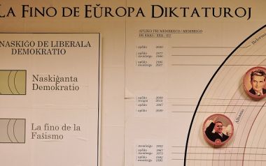 Domo de Eŭropa Historio en ekzilo (Το Σπίτι της Ευρωπαϊκής Ιστορίας στην Εξορία) - Μια φουτουριστική ιστορία του παρόντος με άφθονο μαύρο χιούμορ έρχεται στη Στέγη...