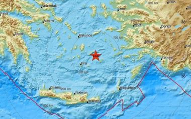 Σεισμός 4,7 Ρίχτερ στα Δωδεκάνησα