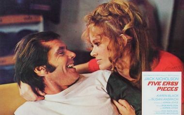 12 Σεπτεμβρίου του 1970 - Κυκλοφορεί το Five Easy Pieces με τον Jack Nicholson