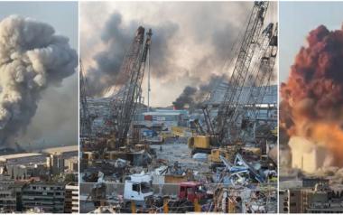 Βιβλική καταστροφή στη Βηρυτό, άγνωστος ο αριθμός των νεκρών που ξεπέρασαν τους 70, ζημιές στη μισή πόλη