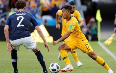 Η  Γαλλία, 2-1 την Αυστραλία