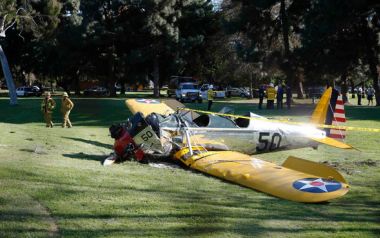Tραυματίστηκε ο Harrison Ford σε αεροπορικό ατύχημα