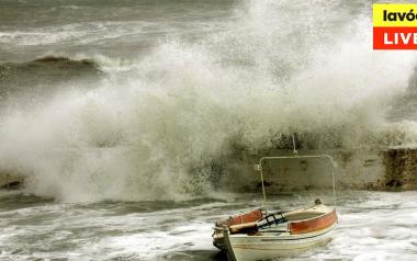 Ιανός: Ανεμοι 10 μποφόρ -Επεσαν δέντρα σε Κεφαλονιά, Ζάκυνθο, χωρίς ρεύμα η Ιθάκη