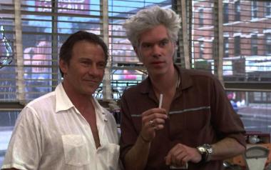 Harvey Keitel, Jim Jarmusch και Lou Reed στο Blue In the Face (1995)