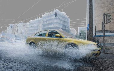 Σαρώνει την Ελλάδα η κακοκαιρία, ισχυρή καταιγίδα και στην Αττική