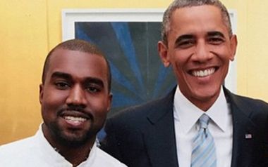 Ο Obama δίνει συμβουλές στον Kanye West για να κατέβει για πρόεδρος...