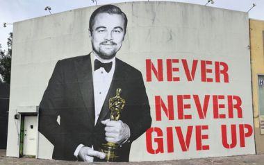 Ένα Oscar Street Art έργο στο Los Angeles για τον Leonardo...