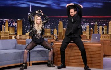 H Madonna στον Jimmy Fallon