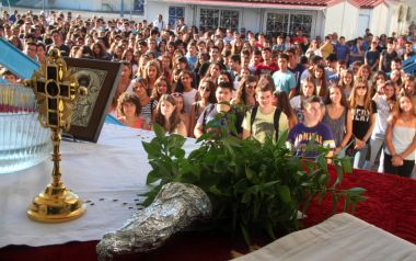 Θρησκευτικά: Αλκίνοος Ιωαννίδης και Τομ Χανκς στο μάθημα