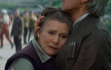 H Carrie Fisher είχε κάνει τα γυρίσματα για το Star Wars: Episode VIII