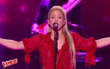 H Shakira στο Γαλλικό The Voice