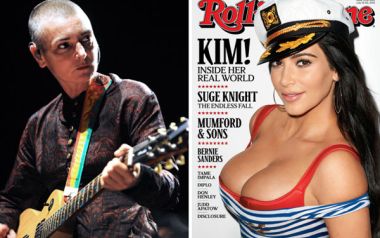 Η Sinead O'Connor πραγματικά μισεί το εξώφυλλο του RS με την Kim Kardashian 