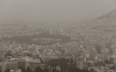 Η αφρικανική σκόνη «σκέπασε» την Αττική