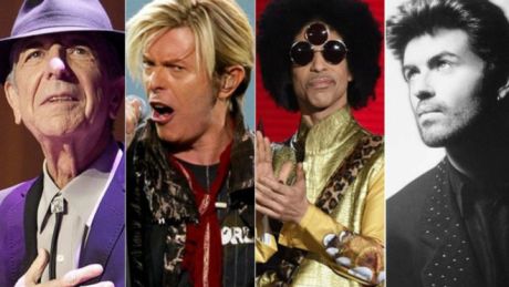 Ο Παράδεισος δεν έχει ακουστεί ποτέ τόσο ωραία...  Θα σας θυμόμαστε πάντα David Bowie, Prince, Leonard Cohen, George Michael...