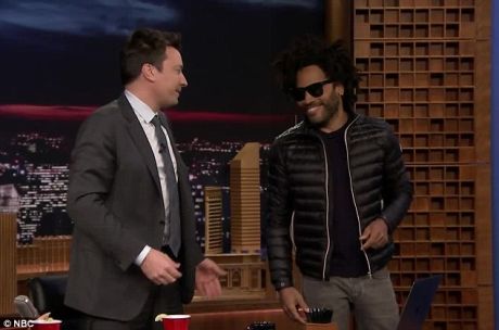 O Lenny Kravitz στον Jimmy Fallon και η φυσαρμόνικα του Bob Dylan